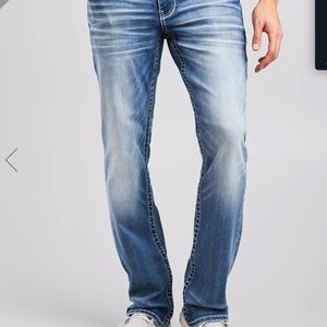 Buckle Black Bootcut Jeans